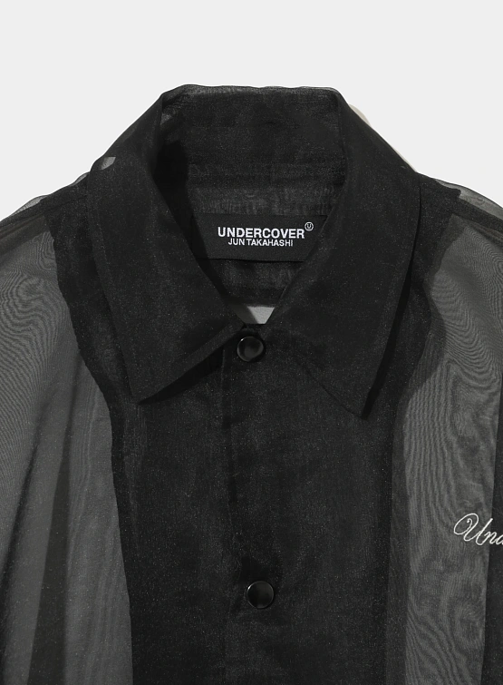 Женская блузка UNDERCOVER Organdy Coach Jacket Black