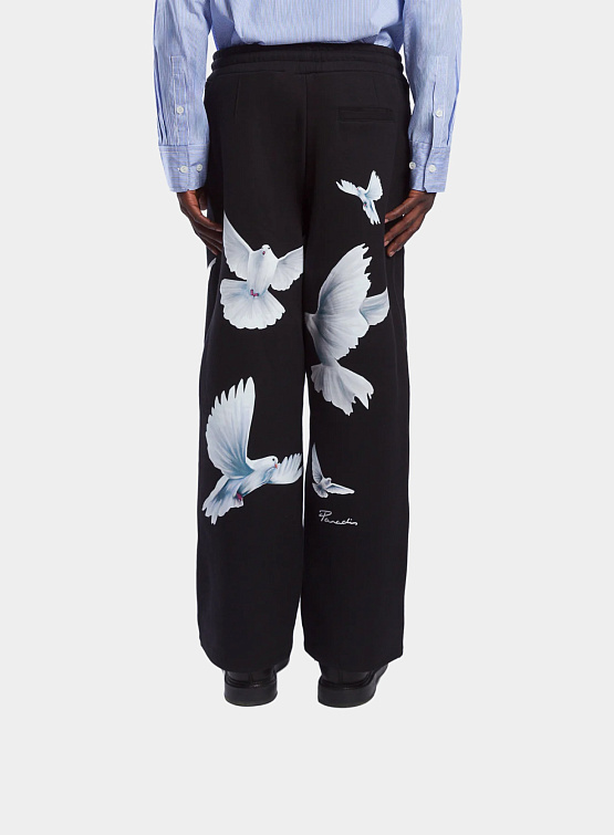 Брюки 3.PARADIS Lounge Pants Freedom Doves Black