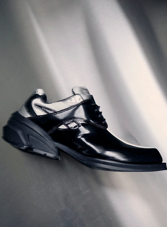 Туфли-дерби Remagine Hybrid Starting Blocks Black