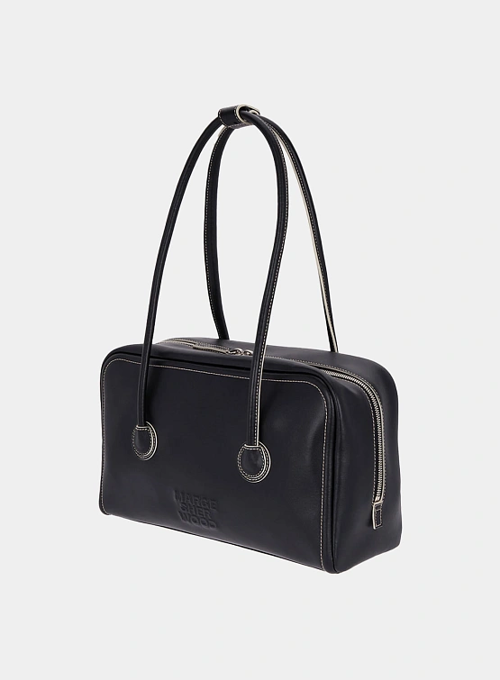 Женская сумка MARGESHERWOOD Soft Boston Black Plain