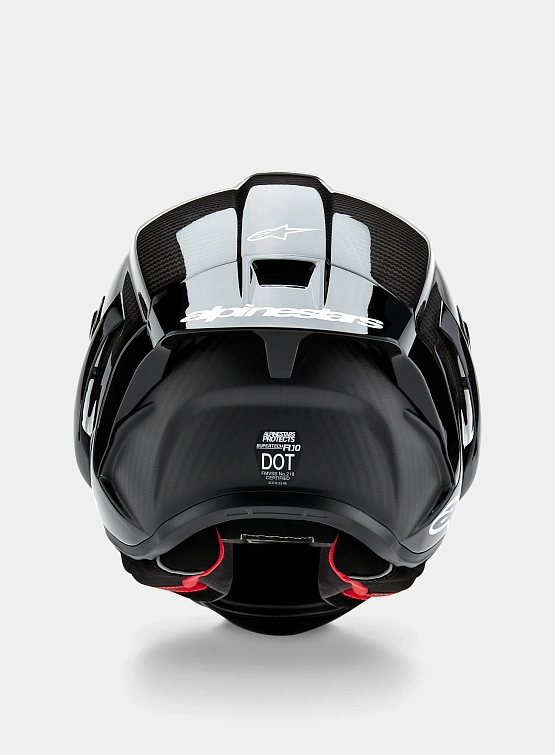 Мотошлем ALPINESTARS Supertech R10 Solid Black Carbon