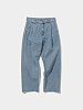 Джинсы Uniform Bridge Wide One Tuck Denim Light Indigo