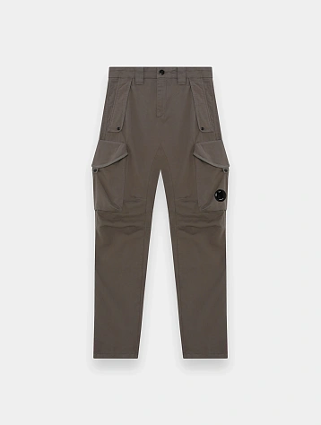 Брюки C.P. Company Stretch Sateen Ergonomic Lens Walnut