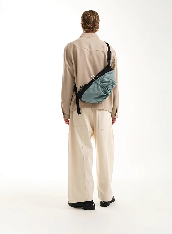 Сумка COTE&CIEL Orne Smooth Black & Sage Green