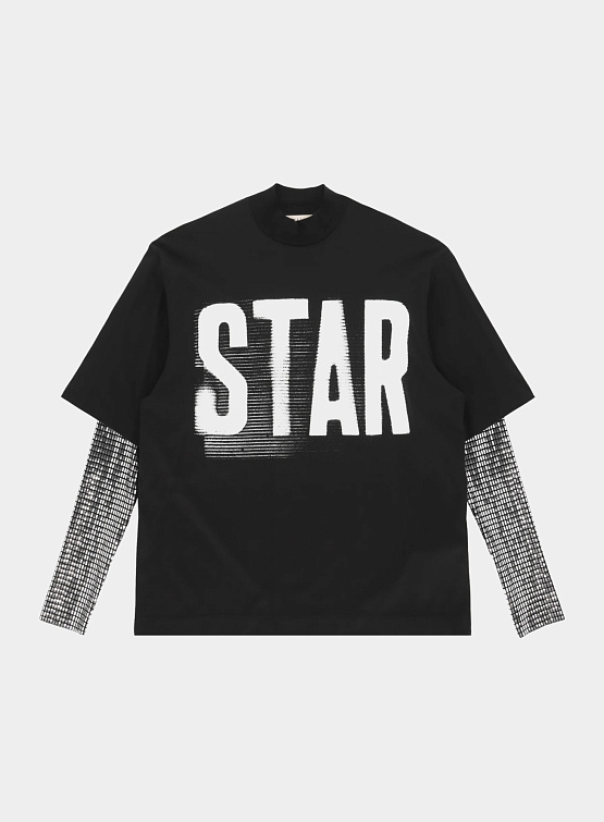 Лонгслив 1017 ALYX 9SM Double Sleeve Mark Flood Black