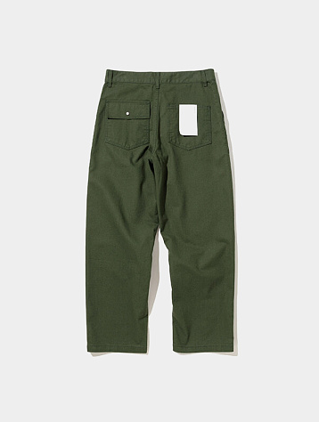 Брюки Uniform Bridge Cotton Fatigue Pants Wide Khaki