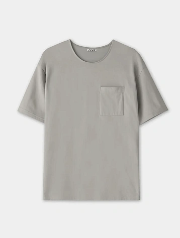 Футболка COOR Supima Cotton Semi Overfit U-Neck Gray