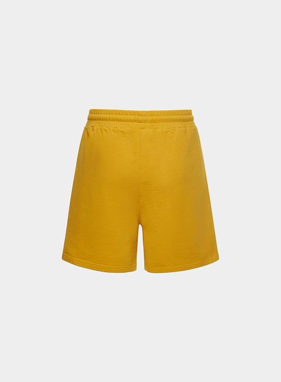 Шорты 424 Tonal Embroidery Yellow