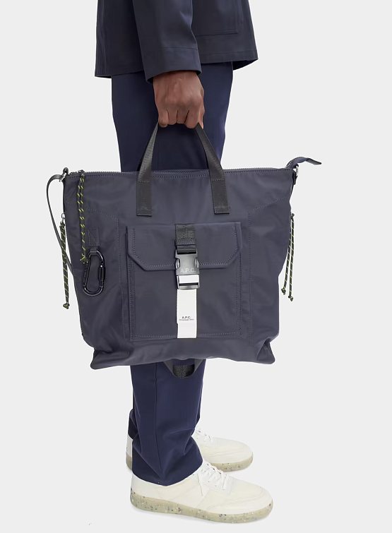 Сумка-тоут A.P.C. Trek Tote Dark Navy