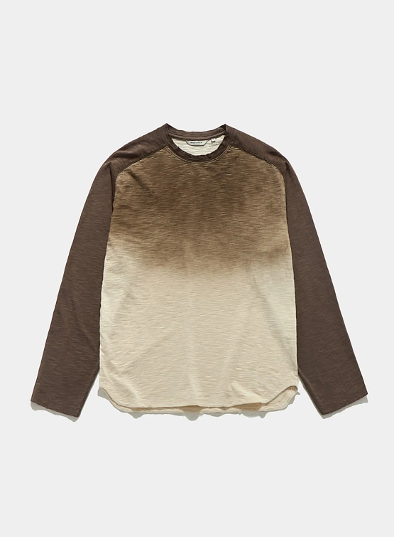 Лонгслив EASTLOGUE Wandarer Raglan Brown/Cream