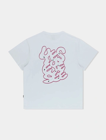 Футболка YESEYESEE Anthill Logo Tee White