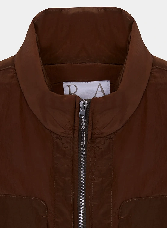 Жилет RANRA Treker Shiny Nylon Bronze Brown