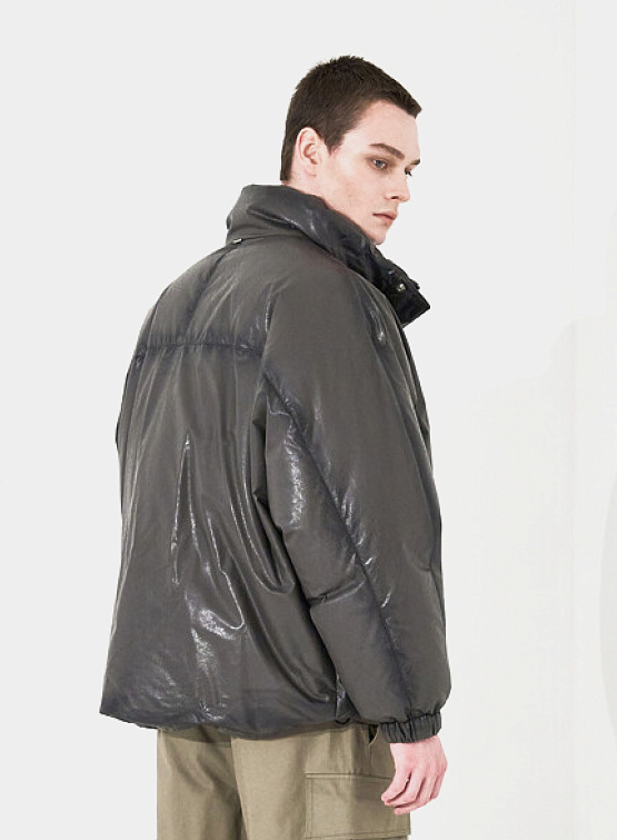 Пуховик System Goose Down Jumper Dark Grey