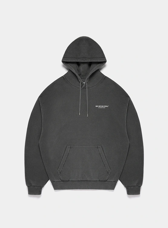 Худи MKI MIYUKI ZOKU Design Studio Pigment Black