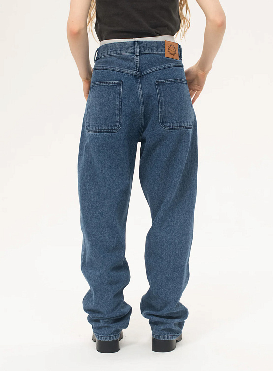 Джинсы Carne Bollente Heart Euphoria Blue