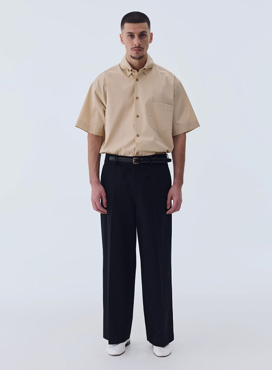 Рубашка Recto Over Crop Boat Shirt Light Beige