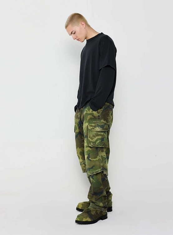 Лонгслив 424 Double T-shirt Black