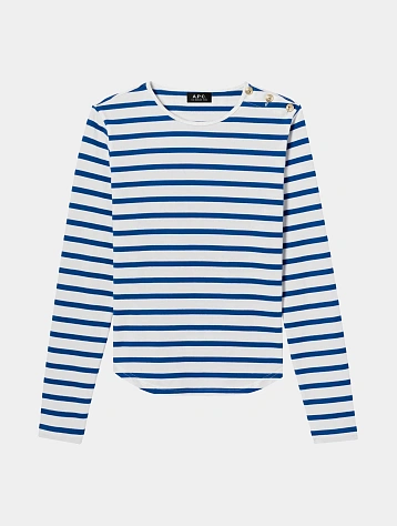 Женский лонгслив A.P.C. Gwen Top Blanc