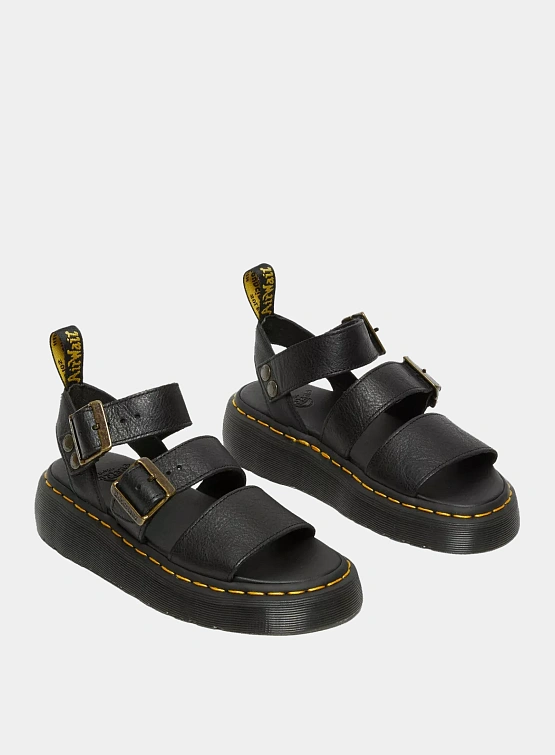 Сандалии Dr. Martens Gryphon Quad Pisa Black