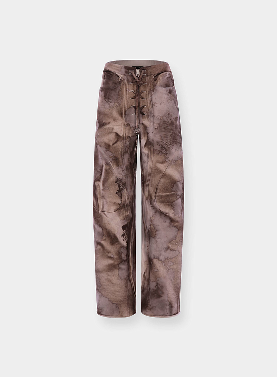 Брюки LUEDER Blacksmith Joggers Brown Ecru