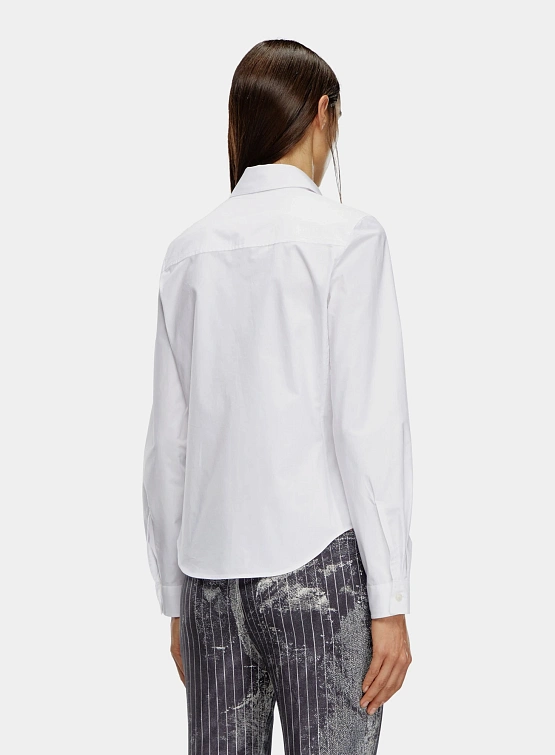 Женская рубашка Diesel C-Gisel-P1 Camicia White