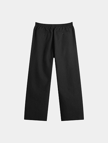 Брюки MKI MIYUKI ZOKU Seersucker Wide Leg Black
