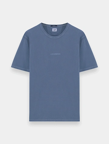 Футболка C.P. Company 70/2 Mercerized Jersey Stormy Weather