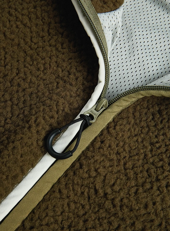 Флисовая куртка Garbstore Zip up Fleece Olive
