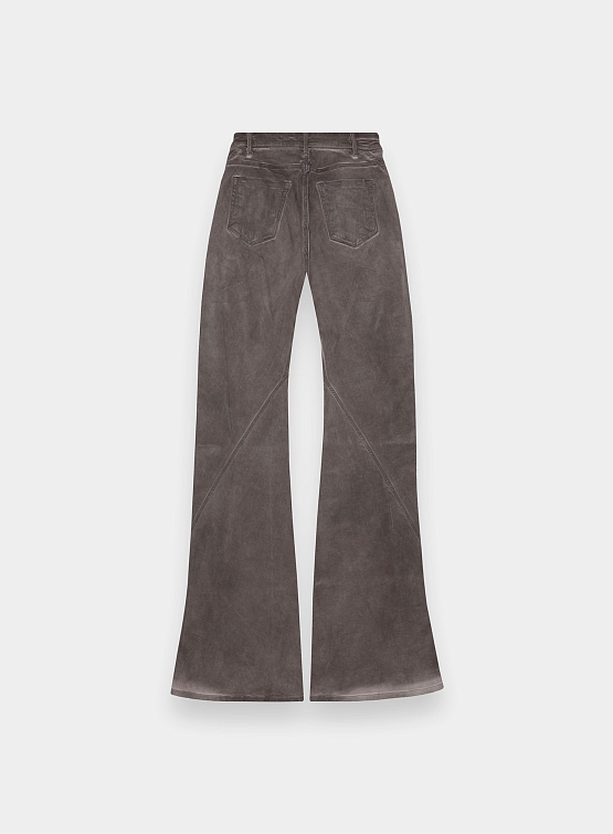 Женские брюки RICK OWENS Drkshdw Bias Bootcut Dust