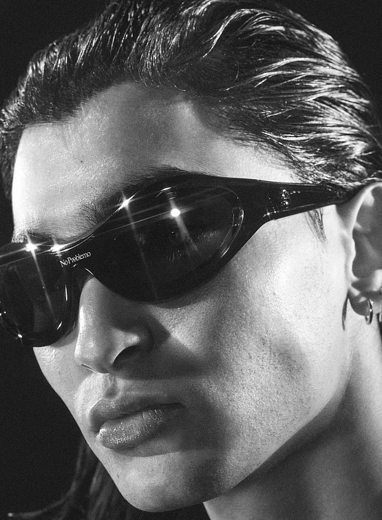 Очки NO PROBLEMO x LE SPECS Vortex Charcoal/Smoke Tint