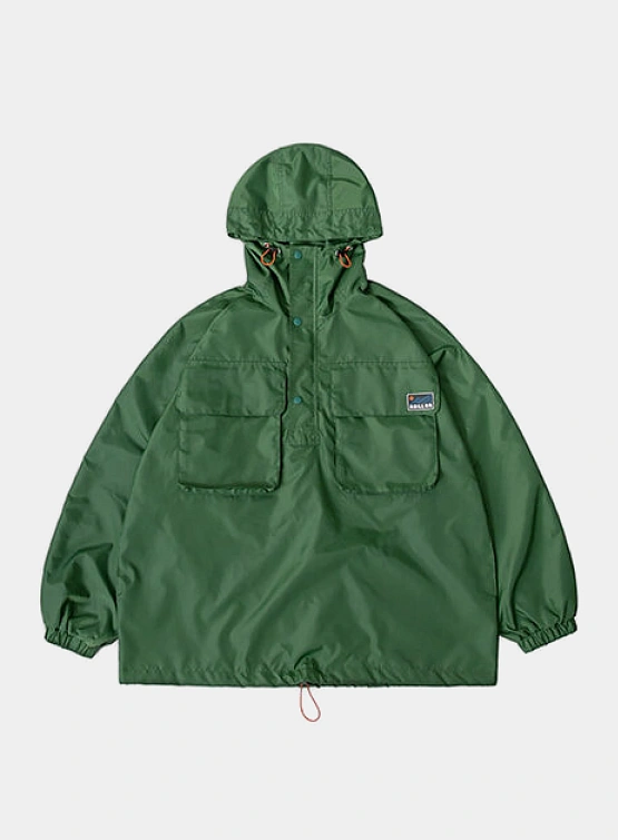 Анорак ANGLAN Double Pocket Mountain Anorak Green