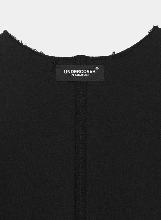 Пуловер UNDERCOVER Cotton Bonded Seam Black