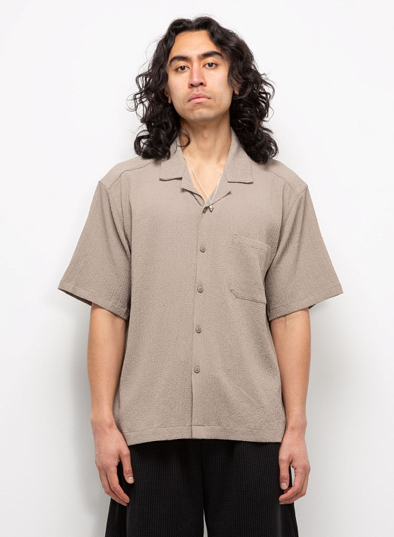 Рубашка Heresy Crinkle Shirt Biscuit