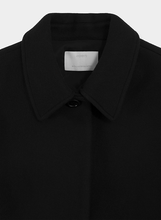 Женское пальто AMOMENTO Hourglass Half  Black