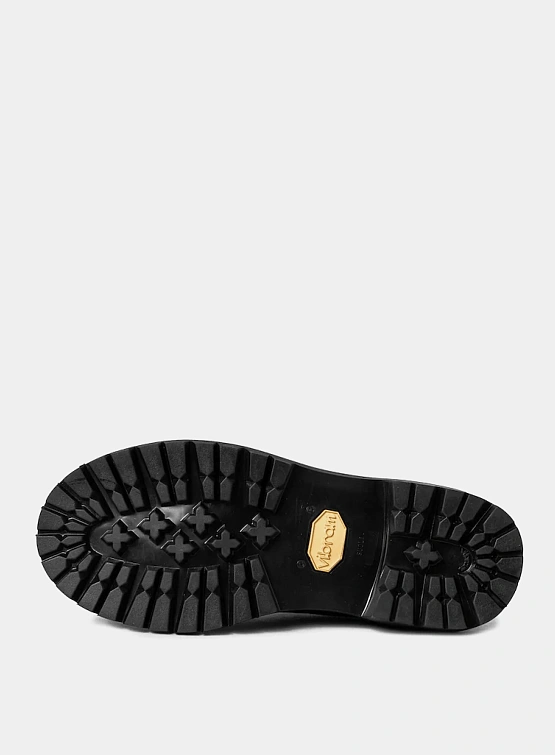 Лоферы JUUN.J Vibram Sole Loafers with Buckle Black