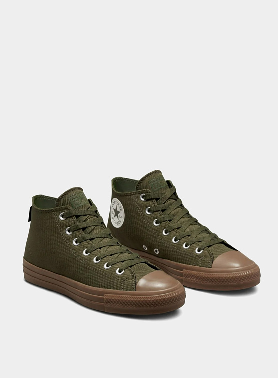 Кеды Converse Ct As Pro Cut Off Green/Brown