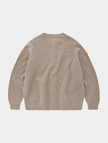 Кардиган FrizmWORKS Heavy Wool Round Oatmeal