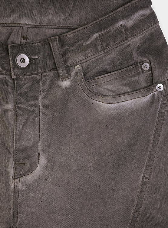 Женские брюки RICK OWENS Drkshdw Bias Bootcut Dust