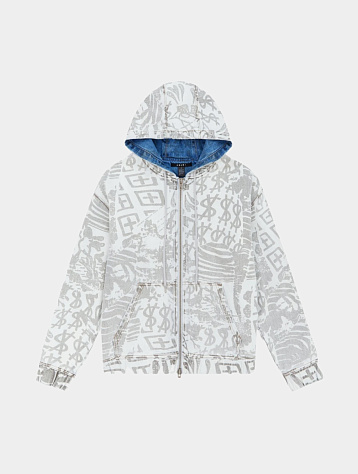 Зип-худи Ksubi Kollage Zip Hoodie Icey