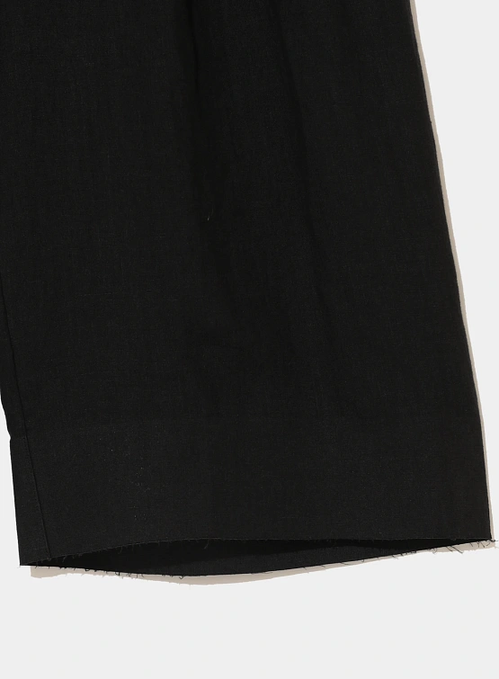 Женские брюки UNDERCOVER Slacks Linen Plain Used Black
