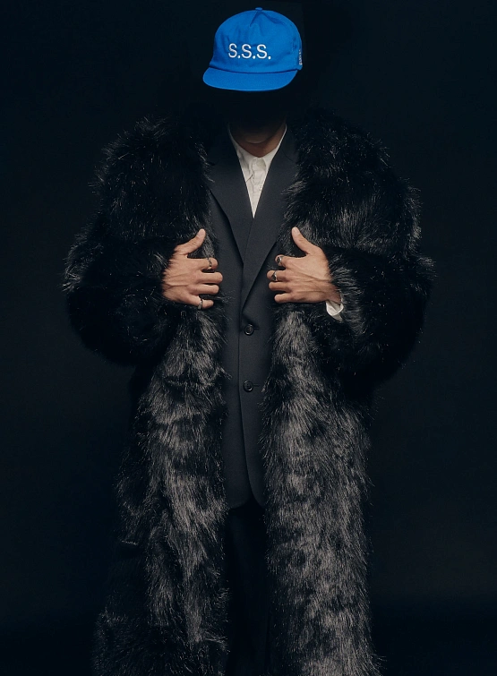 БЕЙСБОЛКА STUDIO SLOW X SOLIDS BLUE