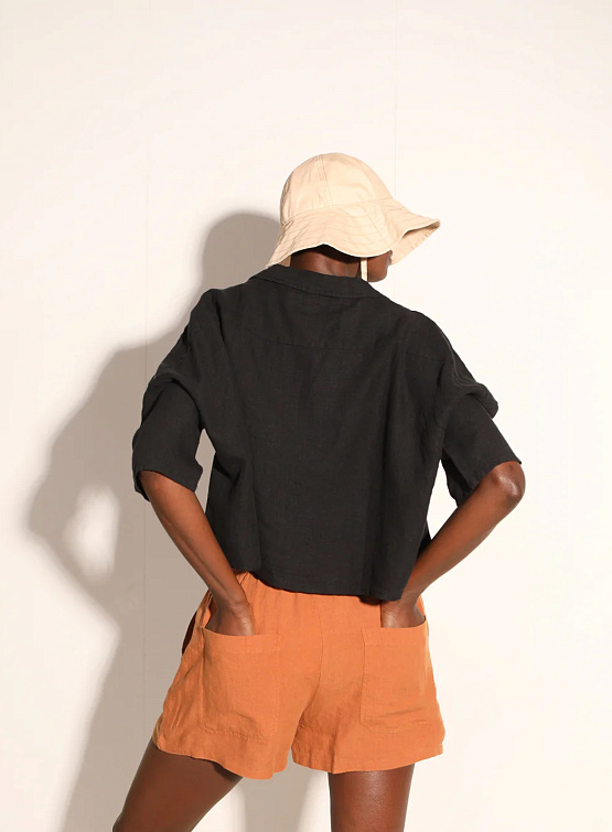 Женская рубашка LF Markey Maxim Linen Shirt Black