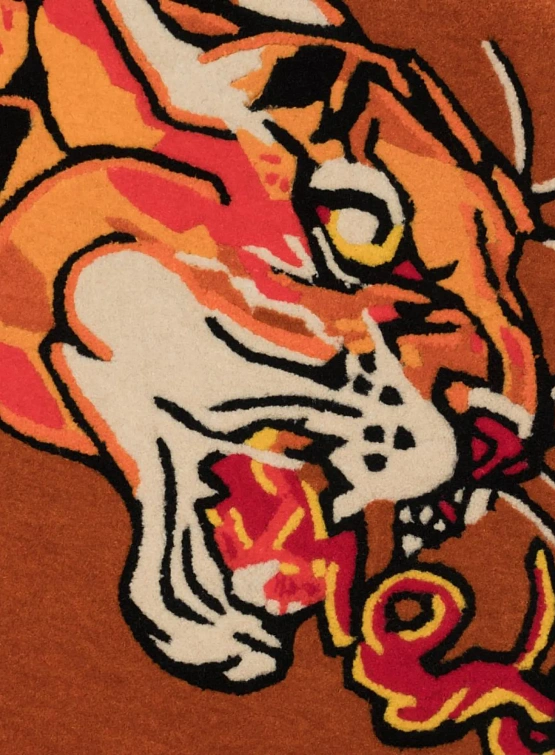 Ковер MAHARISHI 1400 Panter Chimera Rug Orange