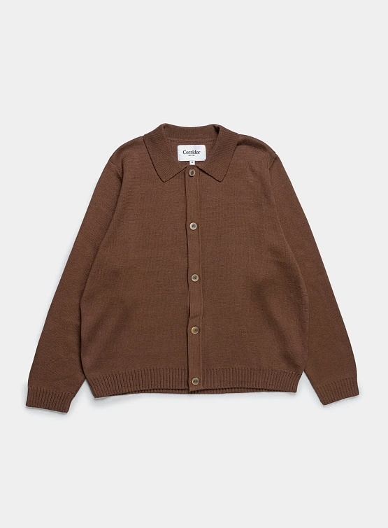 Кардиган Corridor Buttondown Sweater Brown