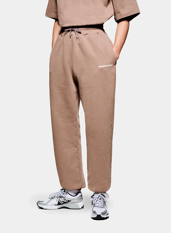 Брюки MKI MIYUKI ZOKU Uniform Joggers Mushroom