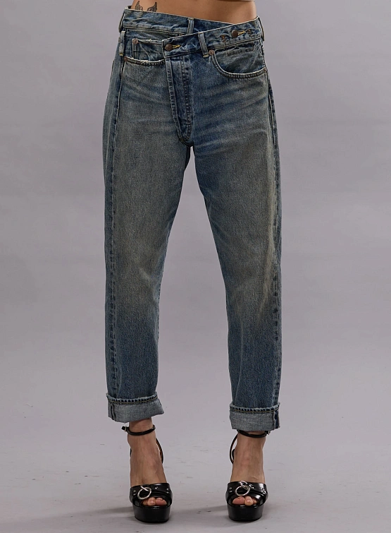 Женские Джинсы R13 Crossover Lena Blue
