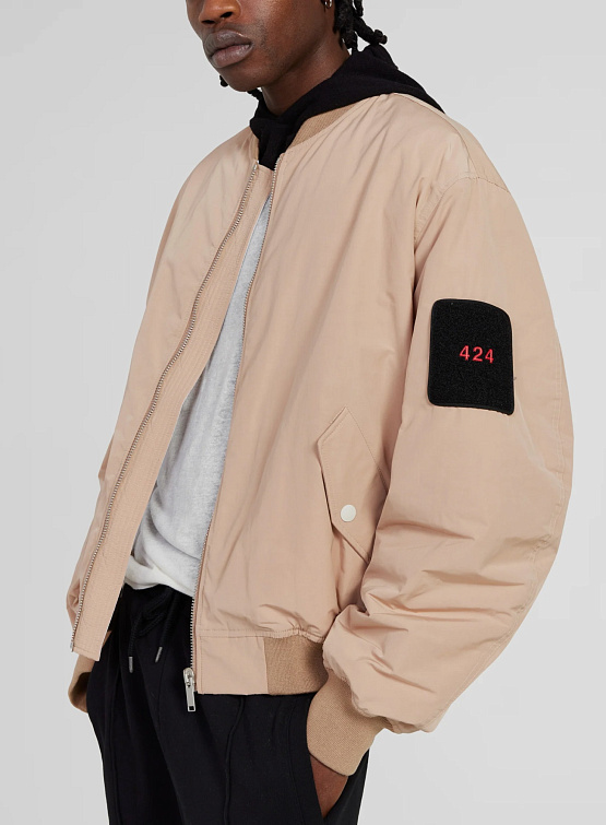 Бомбер 424 Bomber Jacket Brown