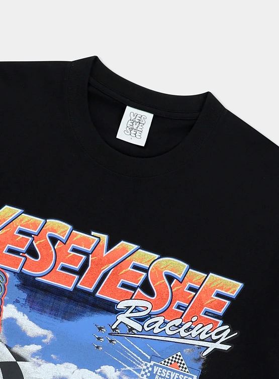 Футболка YESEYESEE Racing Tee Black