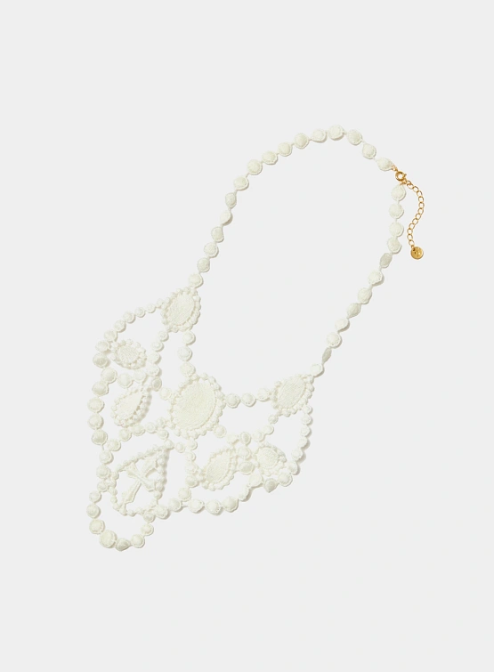Ожерелье UNDERCOVER Cotton Lace Medium Off White