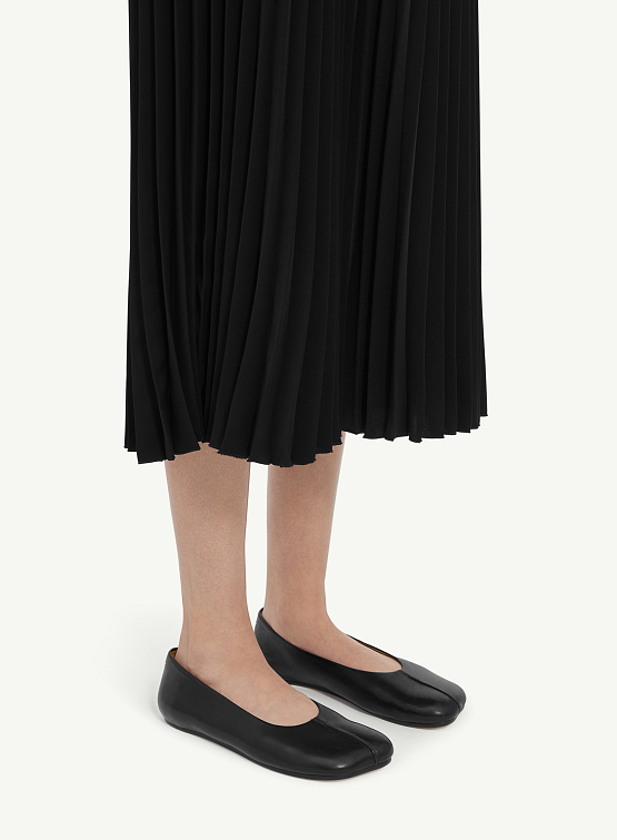 Женские балетки MM6 Maison Margiela Leather Ballerinas